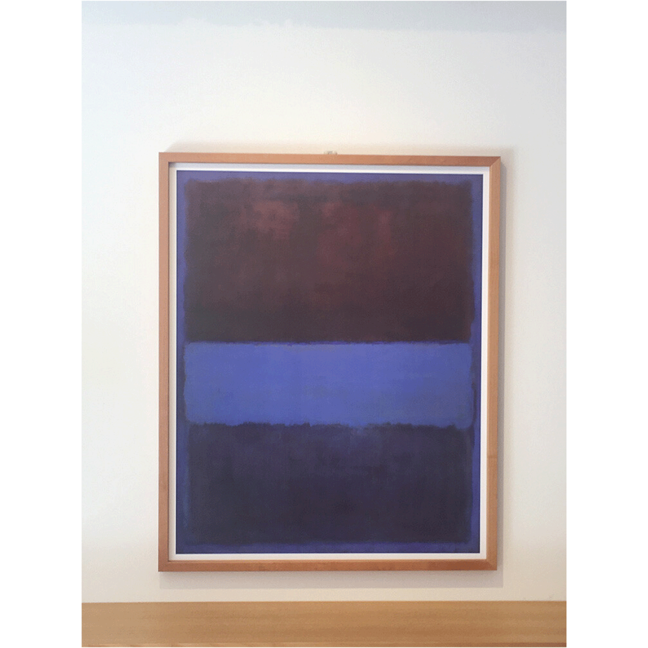 ＼お買い物マラソン★全品ポイント5倍アップ中！／アートフレーム マーク・ロスコ Mark Rothko NO. 61 RUST AND BLUEBLUE, 1953 67.6x82.8x3cm インテリア 額入り アート アートパネル リビング 玄関 プレゼント 飾る おしゃれ 送料無料 3