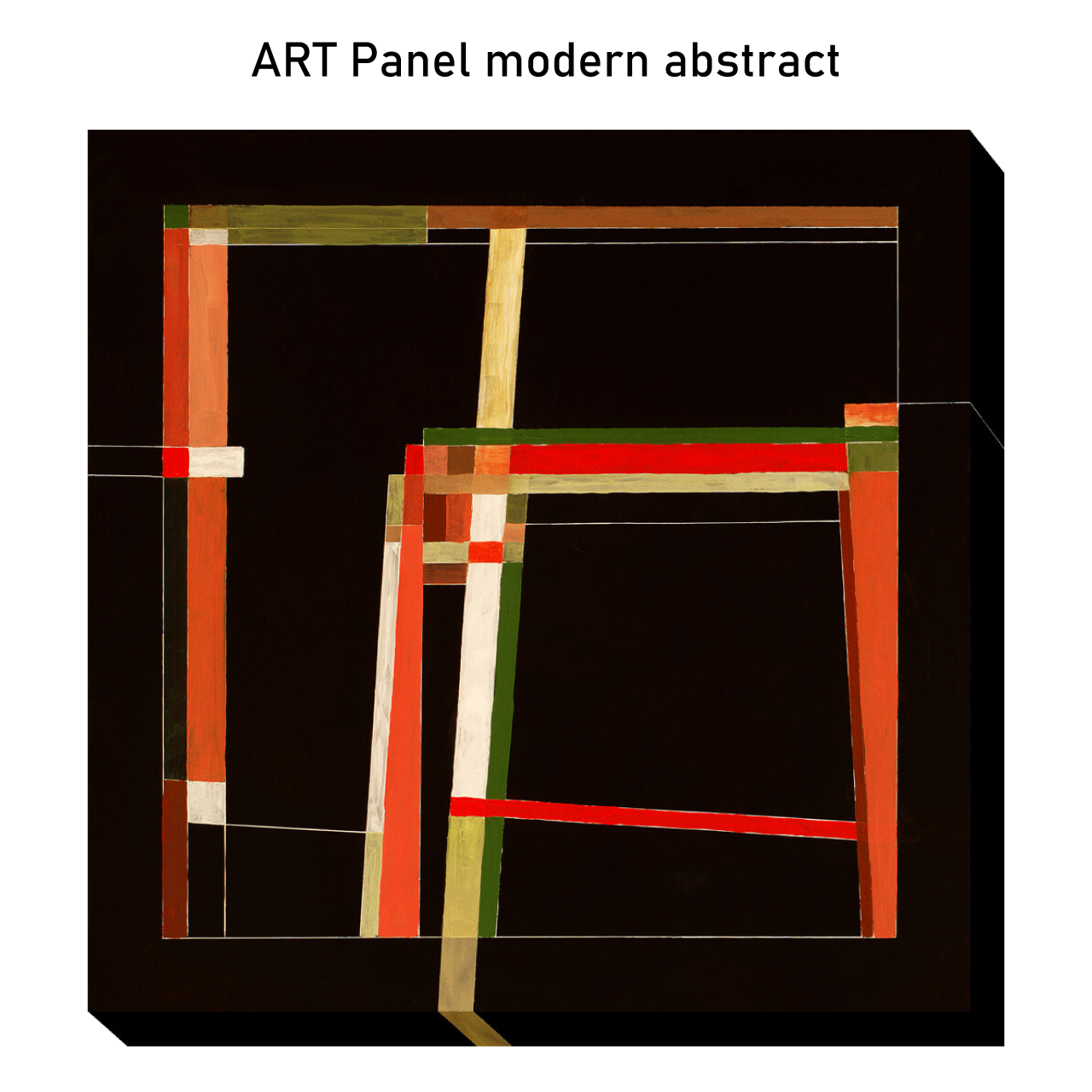 樂天商城 - ＼マラソン★4/27(月)9:59まで10％オフクーポン・5倍Pアップ！／キャンバスパネル ART Panel modern abstract コンテンポラリー アートパネル インテリア アート リビング 寝室 店舗ディスプレイ 抽象画 絵画 モダン おしゃれ 壁掛け プレゼント 絵画 80x80x4cm 送料無料