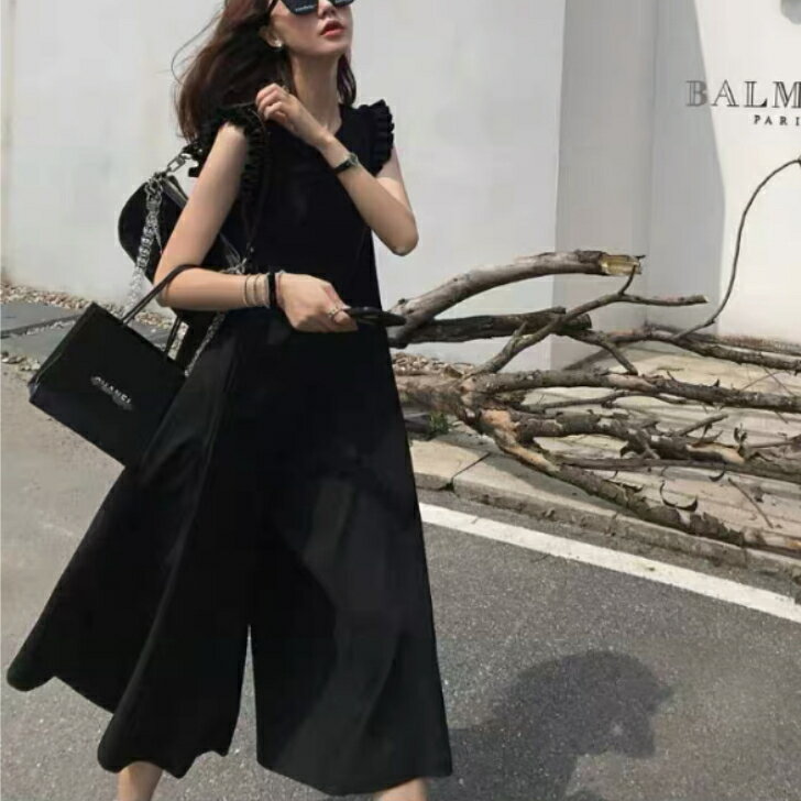 サロペット パンツ レディース オーバーオール つなぎ デニム 夏 レトロ ショート丈 ダメージ ピンク