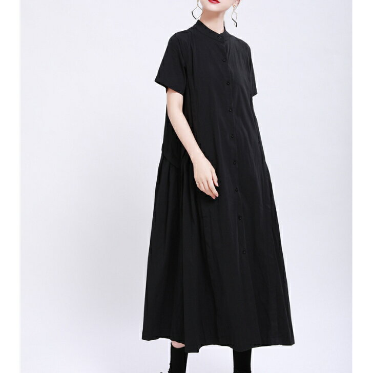 楽天市場】バンドカラープリーツワンピースの通販 