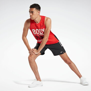 全品送料無料！ 09/04 20:00〜09/11 10:59 【公式】リーボック Reebok 【2020春夏新作】LES MILLS BODYPUMP アクティブチル シングレット / LES MILLS BODYPUMP ACTIVCHILL Singlet メンズ FM7169 トレーニング ウェア p0904