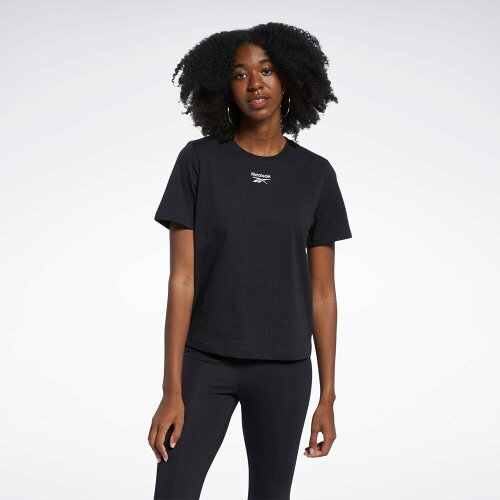 【公式】リーボック Reebok 返品可 リーボック クラシックス スモールロゴ Tシャツ / Reebok Classics Small Logo T-Shirt レディース GJ4971 クラシック ウェア・服 ブラック summer_sale