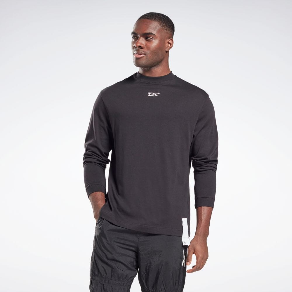 【公式】リーボック Reebok 返品可 MYT タイラー ロング スリーブ Tシャツ / MYT Tyler Long Sleeve T-Shirt メンズ GN6974 トレーニング ウェア・服