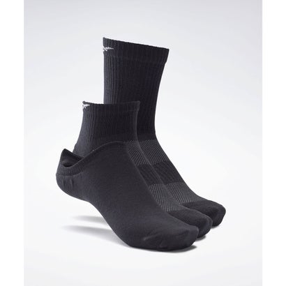 アクティブ ファウンデーション アンクル ソックス 3足組 / Active Foundation Ankle Socks 3 Pairs（ブラック）
