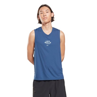 レズミルズR スピード タンクトップ / Les MillsR Speed Tank Top （バティックブルー）