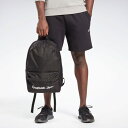 【リーボック公式】アクティブ コア ラージ ロゴ バックパック / Active Core Large Logo Backpack (ブラック)
