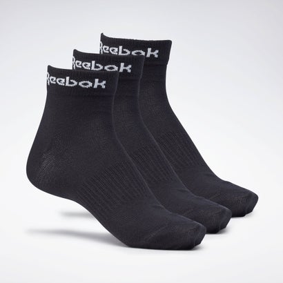 アクティブ コア アンクル ソックス 3足組 / Active Core Ankle Socks 3 Pairs（ブラック）