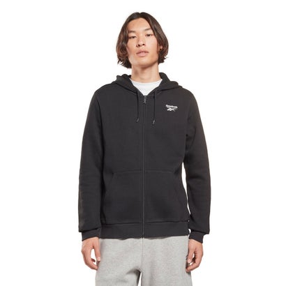 アイデンティティ フリース ジップアップ フーディー / Identity Fleece Zip-Up Hoodie （ブラック）