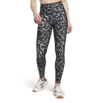 ڥ꡼ܥåۥ ǥ ץƥå 쥮 / Workout Ready Printed Leggings black