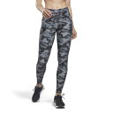 【リーボック公式】ラックス ボールド カモ プリント タイツ / Lux Bold Camo Print Tights (black)