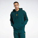 【リーボック公式】クラシックス スモール ベクター フーディー / Classics Small Vector Hoodie (フォレストグリーン)