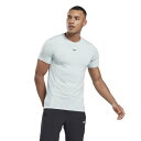 【リーボック公式】ユナイテッド バイ フィットネス MyoKnit シームレス Tシャツ / United By Fitness MyoKnit Seamless T-Shirt (グラスブルー)