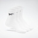 【リーボック公式】クルー ソックス 3P / CL FO Crew Sock 3p(ホワイト)