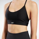 【リーボック公式】ラックス ストラッピー スポーツブラ / LUX STRAPPY SPORTS BRA(ブラック)