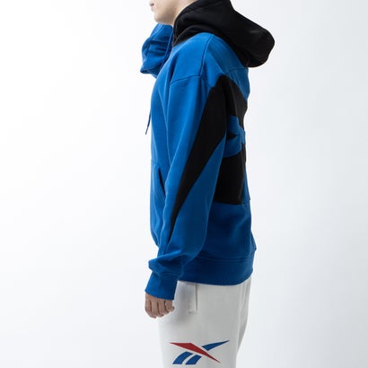 【リーボック公式】バスケットボール バック ベクター フリース フーディー / Basketball Back Vector Fleece Hoodie （ベクターブルー） 3