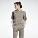 【リーボック公式】ボクシー Tシャツ / CL ND BOXY TEE(トレックグレー)