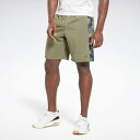 【リーボック公式】トレイン カモ ウーヴン ショーツ / TRAIN CAMO WOVEN SHORT(ハンターグリーン)