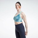 【リーボック公式】ラックス レーサー ブラ / TS Lux Per Racer Bra- AOP(スティーリーブルー)