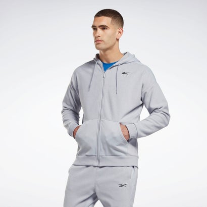 ワークアウト レディ サーモウォーム ジップアップ スウェットシャツ / Workout Ready Thermowarm Zip-Up Sweatshirt（ピュアグレー）