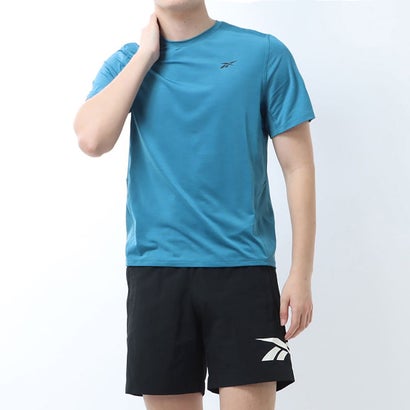 【リーボック公式】ソリッド アスリートTシャツ / TS AC SOLID ATHLETE TEE(スティーリーブルー)