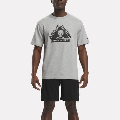 【リーボック公式】バスケットボール アート グラフィック Tシャツ / BB ATR GRAPHIC TEE （ミディアムグレーヘザー）