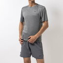 【リーボック公式】モーションフレッシュ アスリート Tシャツ / MOTIONFRESH ATHLETE TEE (ソリッドダークグレーヘザーグレー)(4)
