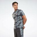 【リーボック公式】トレイン カモ テック Tシャツ / TRAIN CAMO TECH TEE (ブラック)
