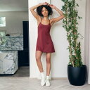 【リーボック公式】ラックス ストラッピー ドレス / Lux Strappy Dress (クラシックマルーン)