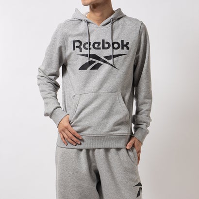 【リーボック公式】ビッグロゴフーディー / REEBOK IDENTITY BIG LOGO FT HOODIE （ミディアムグレー）