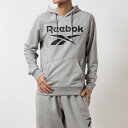 ビッグロゴフーディー / REEBOK IDENTITY BIG LOGO FT HOODIE （ミディアムグレー）