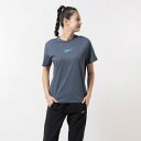 【リーボック公式】ノーマター ディスタンス グラフィック Tシャツ / NO MATTER DISTANCE GFX SS TEE (グレーブルー)