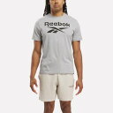 【リーボック公式】リーボック アイデンティティ ビッグロゴ Tシャツ / REEBOK IDENTITY BIG LOGO TEE (ミディアムグレー)