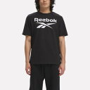 【リーボック公式】リーボック アイデンティティ ビッグロゴ Tシャツ / REEBOK IDENTITY BIG LOGO TEE (ブラック)