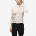 【リーボック公式】ランニング 1/4 ジップトップ / RUNNING 1/4 ZIP TOP(ベージュ)
