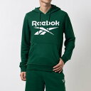 【リーボック公式】リーボックアイデンティティ ビッグロゴフーディー / REEBOK IDENTITY BIG LOGO FT HOODIE (ダークグリーン)