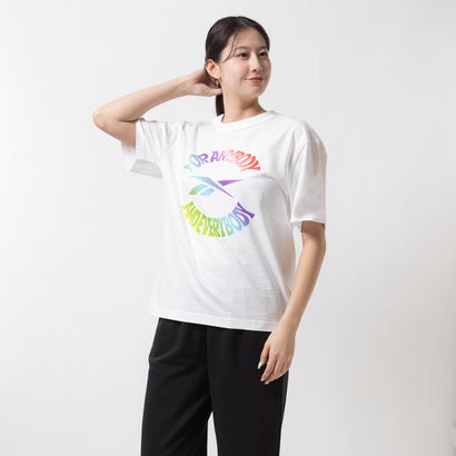 【リーボック公式】ユニティー フォー エニーボディ Tシャツ / UNITY FOR ANY BODY TEE （ホワイト）