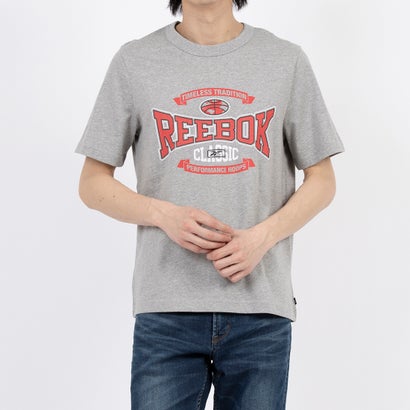 【リーボック公式】トラディッション Tシャツ / GS HS TRADITION TEE (ヘザーグレー) 【リーボック公式】トラディッション Tシャツ / GS HS TRADITION TEE (ヘザーグレー)