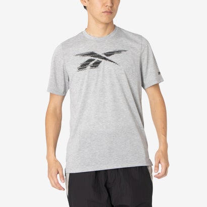 樂天商城 - 【リーボック公式】ロゴ グラフィック フィットTシャツ / WESTY EASY FIT GRAPHIC TEE （ライトグレー）