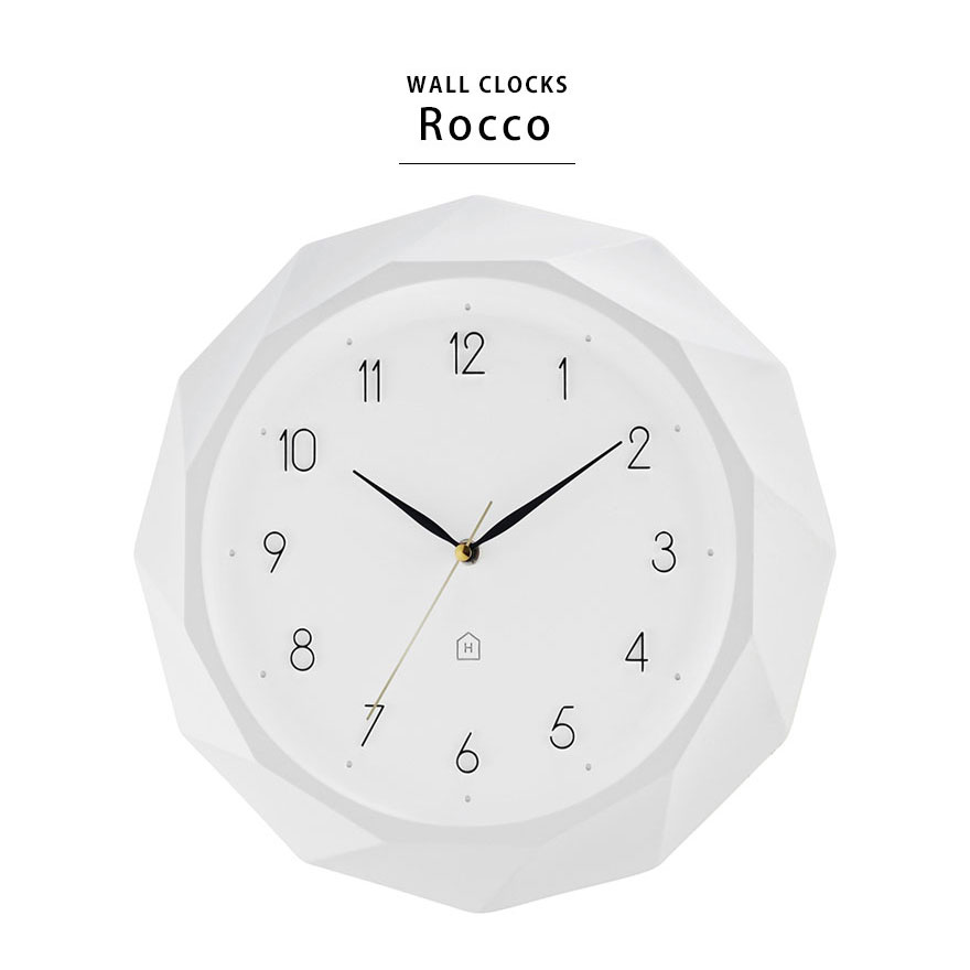 掛時計 掛け時計 壁掛け 時計 おしゃれ ウォールクロック ホワイト エレガント フェミニン 韓国 デザイン スイープムーブメント 静か 無音 高級感 かわいい カチコチ音がしない 寝室 子ども部屋 オフィス 事務所 [3]