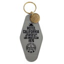 CALIFORNIA / GRAY HOTEL CALIFORNIA 復刻 ホテル モーテル キーホルダー アメリカ アメリカン テイスト ビンテージ ハーレー アメ車 MOTEL KEY CHAIN セクシー