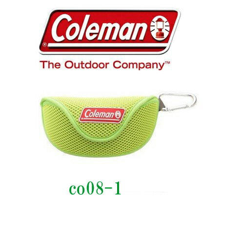 colenman コールマンサングラスケース。サングラスを長持ちさせるには、ケース保管が絶対です。色はグリーン。他に、グレー・赤も出品しています。 カラー：グリーン サイズ（内側）：150×80×65　　　　 素材：ポリエステル、ポリプロピレン
