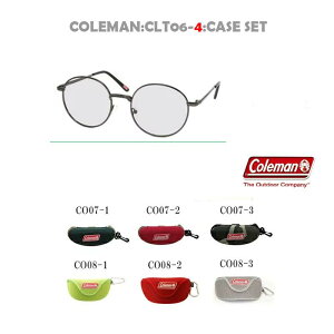 CLT06-4 サングラスケース付き コールマン coleman 偏光サングラス ボストン 丸型 サングラス おしゃれ 男女兼用 丸い黄斑変性防止 UVカット