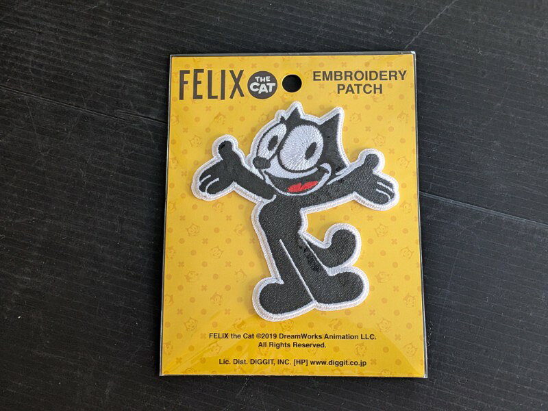 Rakuten - FELIX THE CAT メーカー廃版 デッドストック フィリックス・ザ・キャット 刺繍ワッペン・パッチ・embroidery patch