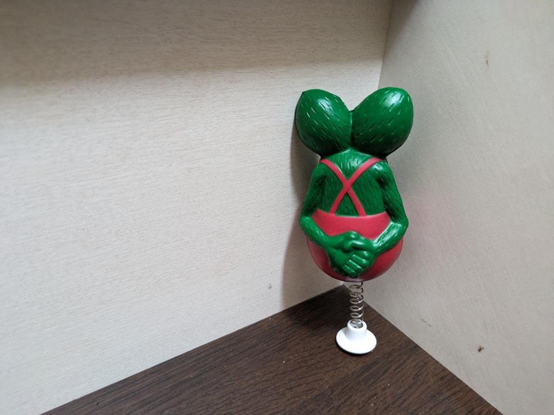 スプリングスタンド付き　Rat Fink スクイーズ アンテナ トッパー ラットフィンク...
