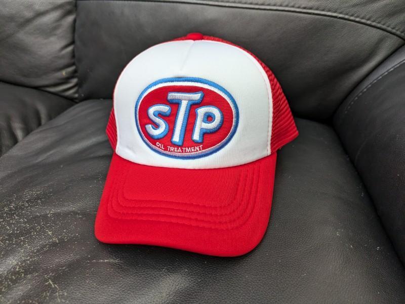 レーシング メッシュキャップ レッド　赤　STP アメカジ