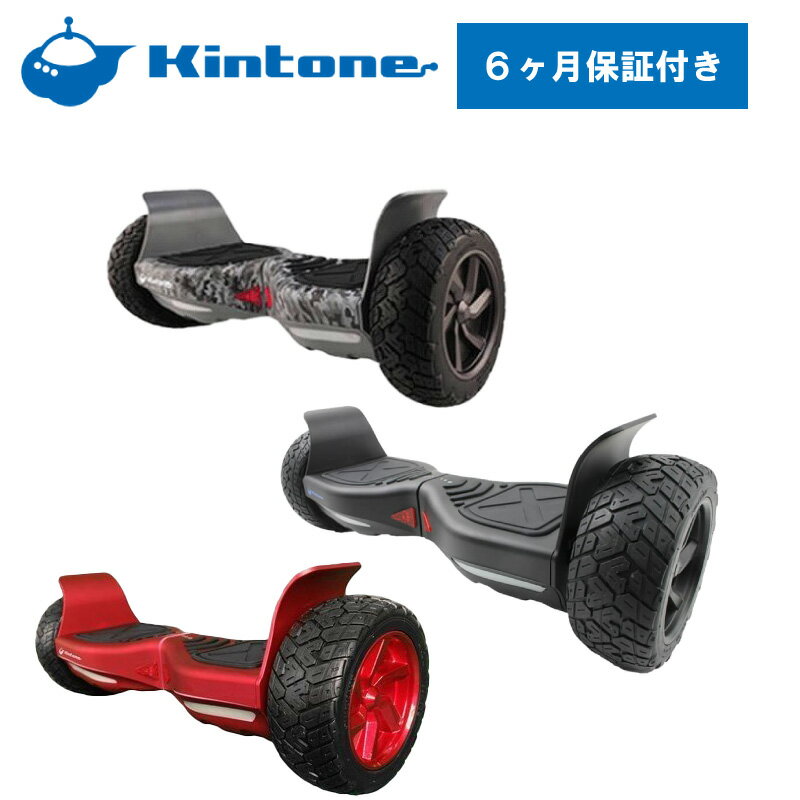 Kintone バランススクーター ミニセグウェイ オフロード 安心の6ヶ月保証 キントーン Kin ...