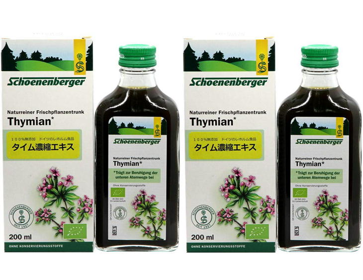  ḁ̊́ 200ml2 ͥ٥륬 ɥ ۥ Schoenenberger thyme