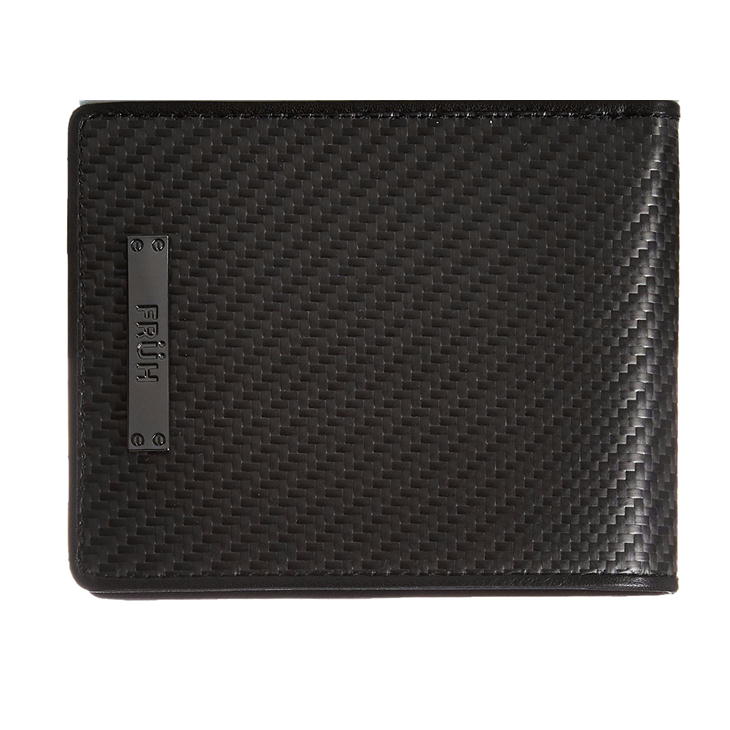 フリュー FRUH リアルカーボン ショートウォレット GL027 2つ折り財布