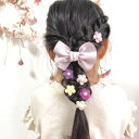 【M made】 お花ミニクリップ 7点セット ヘアクリップ ヘアピン ヘアアクセサリー 髪飾り 大きめリボン フラワー 子供用 キッズ ピンク パープル ホワ...