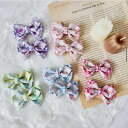 【SS20%OFF+まとめ買いクーポン有】【CHIBIMARU】ミニリボンヘアゴム2点セット 子供 キッズ 小学生 絡まない 髪飾り ヘアアクセサリー リバティ...